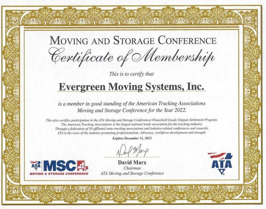 Certificate of membership